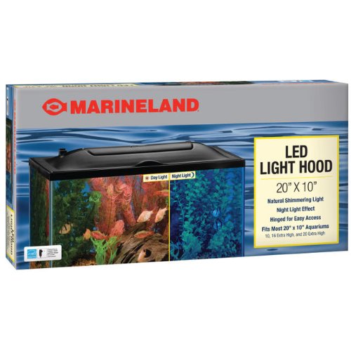 10 gallon fish tank led light hood